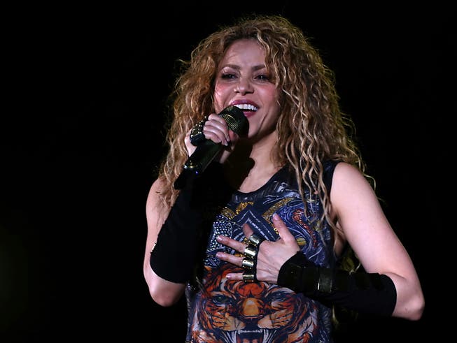 Shakira hat am Freitag erneut ein Konzert im Libanon, dem Geburtsort ihrer Grossmutter, gegeben. (Bild: KEYSTONE/EPA/NABIL MOUNZER)