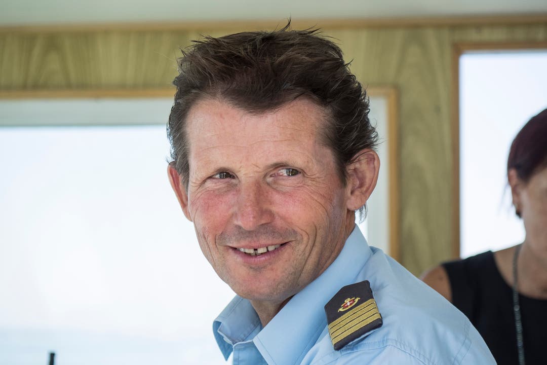 Richard Gafner ist einer der erfahrensten Seeleute der SBS-Flotte. 