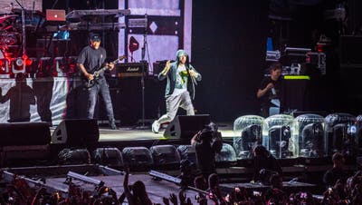 Marshall Mathers alias Eminem kehrt nach 2010 auf die Frauenfelder Bühne zurück. (Bild: Andrea Stalder)