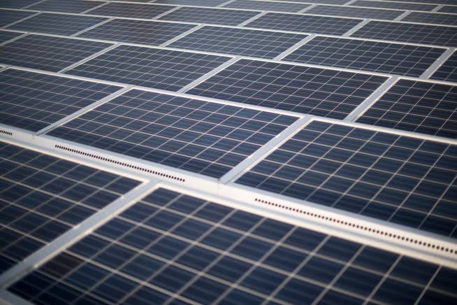 Photovoltaik steht im Fokus der Einfachen Anfrage der Gemeinderäte. (Bild: Benjamin Manser)