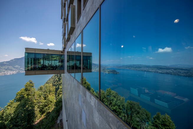 Das Bürgenstock Resort steht auf Nidwaldner Boden, entrichtet aber auch Taxen an den Hotellerieverband Luzern. (Bild: Pius Amrein, 25. Juli 2018)
