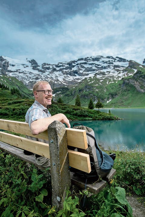 In seiner Freizeit wandert Andreas Hostettler gern. (Bild: Pius Amrein (Engelberg, 3. Juli 2018))
