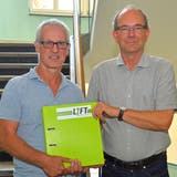Schulleiter Andy Prinzing und Sekundarschulpräsident Beat Gähwiler freuen sich über die Einführung des Projekts LIFT. (Bild: Mario Testa)