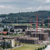 Die Bevölkerung wächst. Im Kanton Luzern wird deswegen gebaut. (Bild: Pius Amrein (Kriens, 27. Juni 2017))