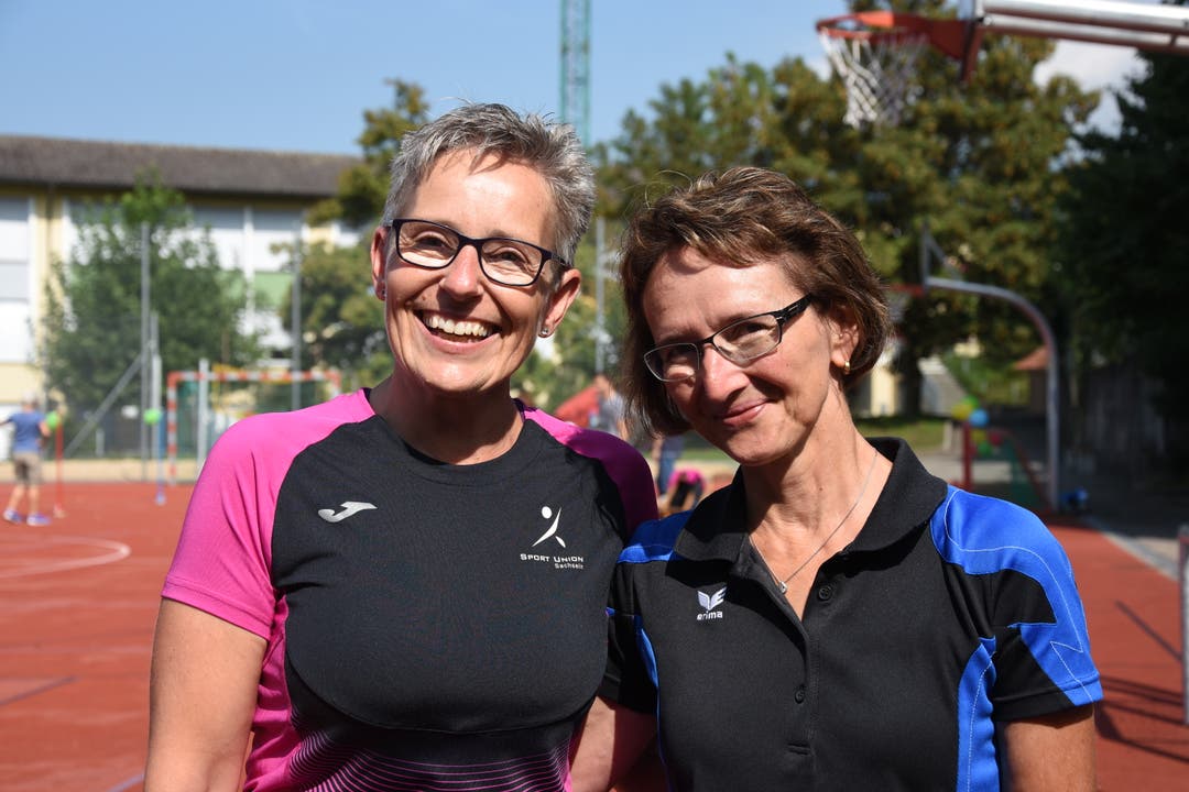 Prisca Windlin (links) und Edith Burch. (Bild: Lea Kathriner (Sachseln, 15. September 2018))