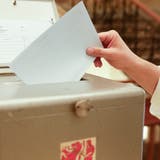 Eine Wahlurne im Frauenfelder Rathaus. (Bild: Donato Caspari)
