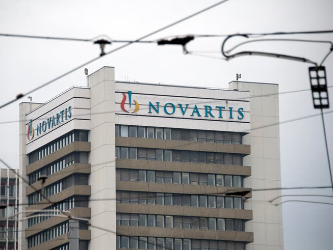 Gebäude der Novartis auf ihrem Campus in Basel. (Bild: KEYSTONE/Georgios Kefalas)