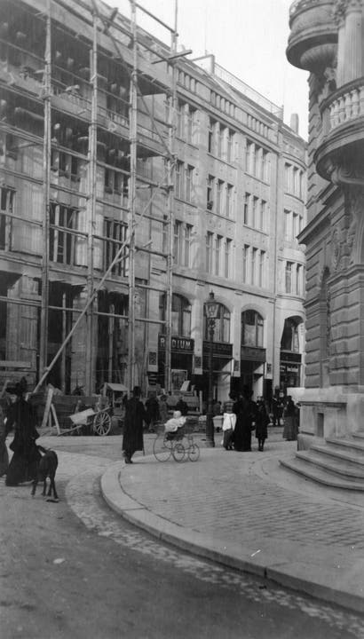 Das erste Kino der Stadt eröffnete 1907 unter dem Namen Radium. (Bild: Stadtarchiv der Ortsbürgergemeinde St.Gallen)