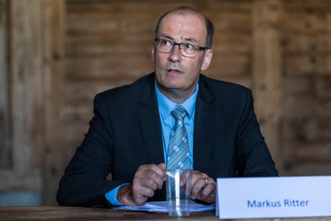 CVP-Nationalrat Markus Ritter ist der Initiant des strengen Prüfverfahrens. (Bild: Patrick Huerlimann/Keystone; Schalunen, 12. Juli 2018)