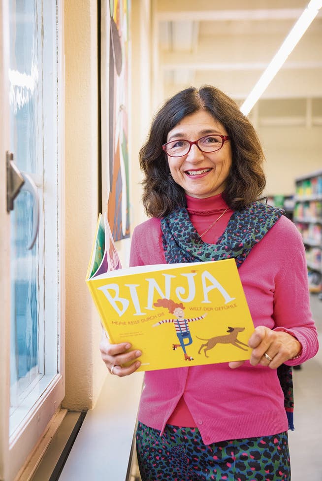 Autorin Ruth Monstein: «Binja» steht für ein gutes Gefühl – «ich bin ja da». (Bild: Urs Bucher)