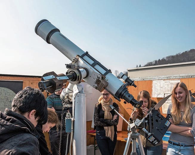 Die Sternwarte der KSH ermöglicht allen einen Blick in die Weiten des Universums. (Bild: pd)