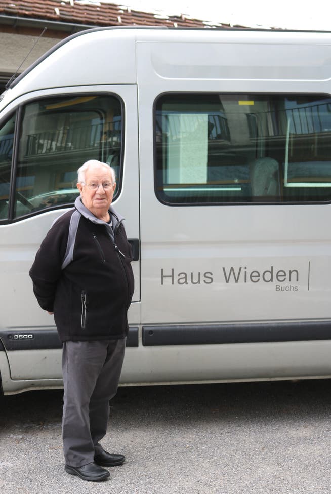 Geschätzt für seine freiwillige Arbeit zugunsten des Haus Wieden, Buchs: Werner Leitner, bewährter Chauffeur und Begleiter. (Bild: PD)