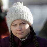 Sie sorgte am WEF in Davos für viel Aufsehen: Die junge schwedische Klimaaktivistin Greta Thunberg. (Bild: Keystone)