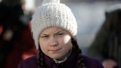 Sie sorgte am WEF in Davos für viel Aufsehen: Die junge schwedische Klimaaktivistin Greta Thunberg. (Bild: Keystone)