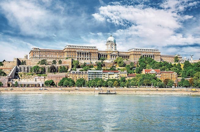 Die Budapester Burgberg an der Donau. (Bild: Erni Christea/Getty)