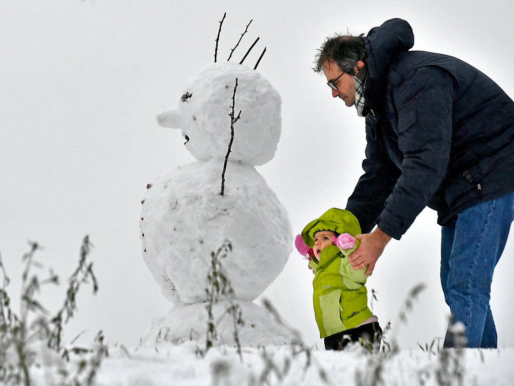 Wintereinbruch In Der Schweiz