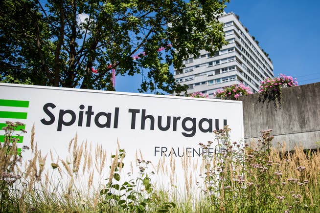 Das Kantonsspital in Frauenfeld, das bald über eine öffentliche Apotheke verfügen wird. (Bild: Mareycke Frehner, 25. Juli 2018)