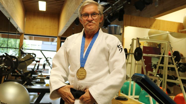 Hans Nessensohn kehrt mit Bronze von der Veteranen-Judo-WM zurück. (Bild: pd)