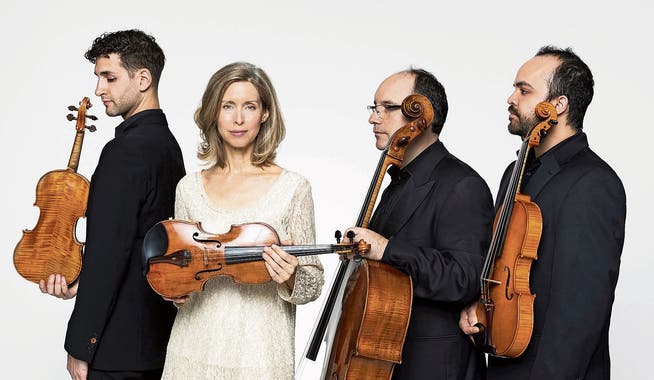 Das Merel-Quartett mit (von links) Edouard Mätzener, Mary Ellen Woodside, Rafael Rosenfeld und Alessandro D’Amico. Bild: PD
