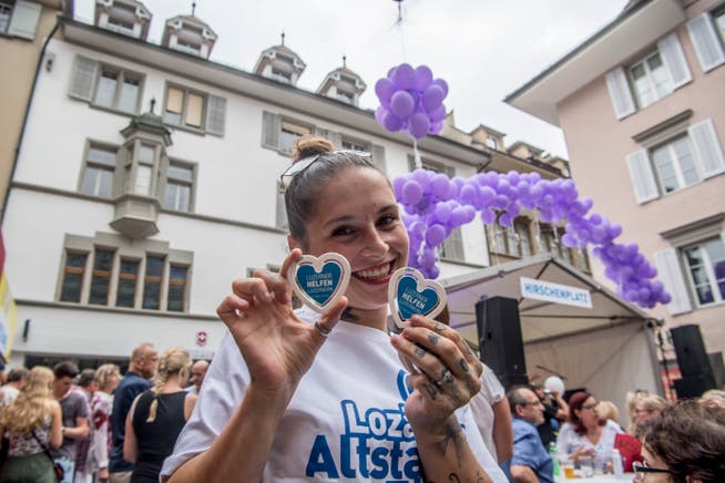 «Die Stärkung des gesellschaftlichen Zusammenhaltes und der gute Zweck» sollen im im Zentrum des neuen Luzerner Fests stehen. (Bild: Nadia Schärli, Luzern, 24. Juni 2017)