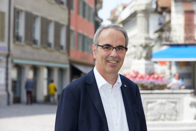 Kandidiert wieder für den Stadtrat: der amtierende Stadtpräsident Beat Züsli. (Bild: Dany Schulthess, 12. Juli 2018)