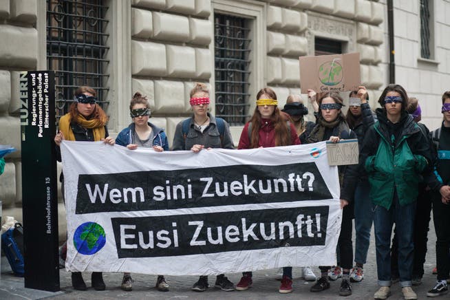 Die Klimastreiks hätten gezeigt, dass die Jugend politisch ist und mitbestimmen will, findet der Grüne Kantonsrat Samuel Zbinden. (Bild: PD, Luzern, 25. März 2019)