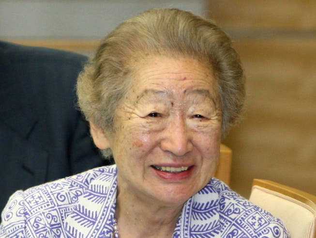 Die langjährige Uno Hochkommissarin für Flüchtlinge Sadako Ogata im Jahr 2012. (Bild: KEYSTONE/EPA JIJI PRESS)