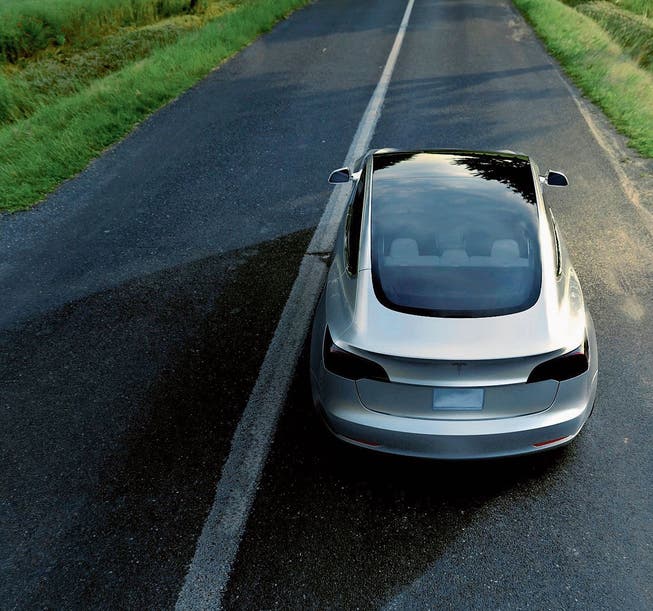 Der Tesla Model 3 gehört zu den meist verkauften Elektroautos der Schweiz. (Bild: PD)