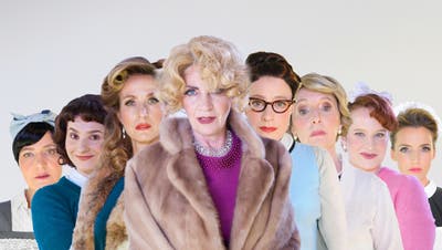 Die Protagonistinnen des Stücks «Acht Frauen». (Bild: Hermann Posch/PD)