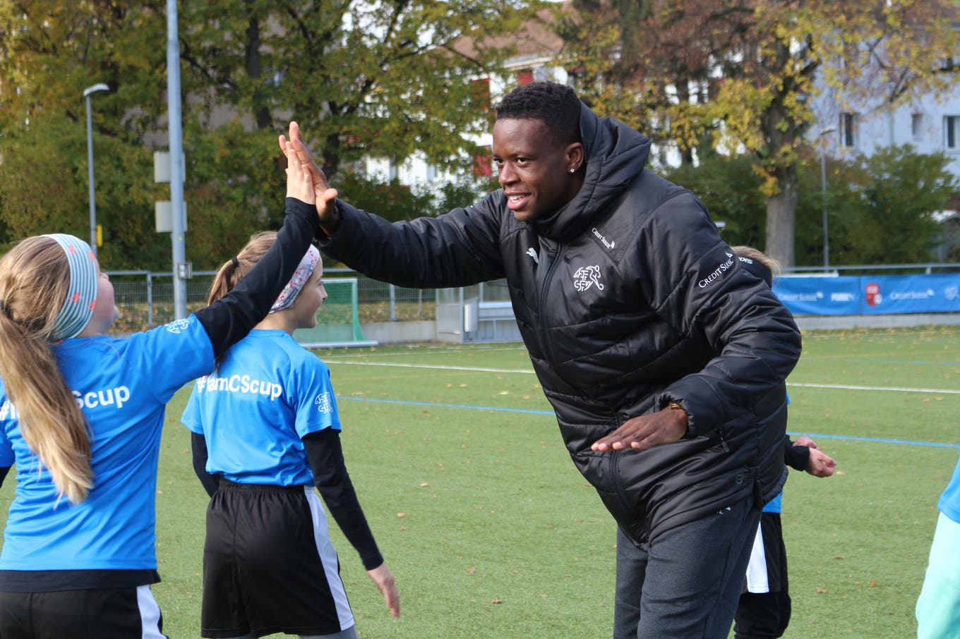 Fußballprofi kennenlernen