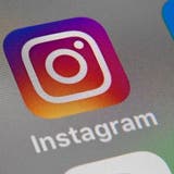 Das Instagram-Icon auf einem Smartphone-Bildschirm. (Bild: PD)