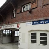 Die Schiffstation Ennetbürgen. (Bild: Ruedi Wechsler, 25. November 2019)