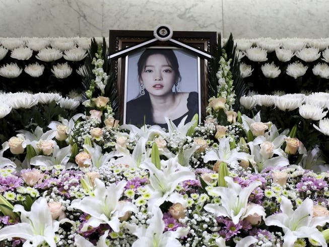 Goo Hara, die durch ihre Mitgliedschaft bei der südkoreanischen Girlband Kara bekannt geworden war, wurde am 24. November 2019 tot in ihrer Wohnung in Seoul aufgefunden. (Bild: Keystone/AP Pool Getty Images/CHUNG SUNG-JUN)