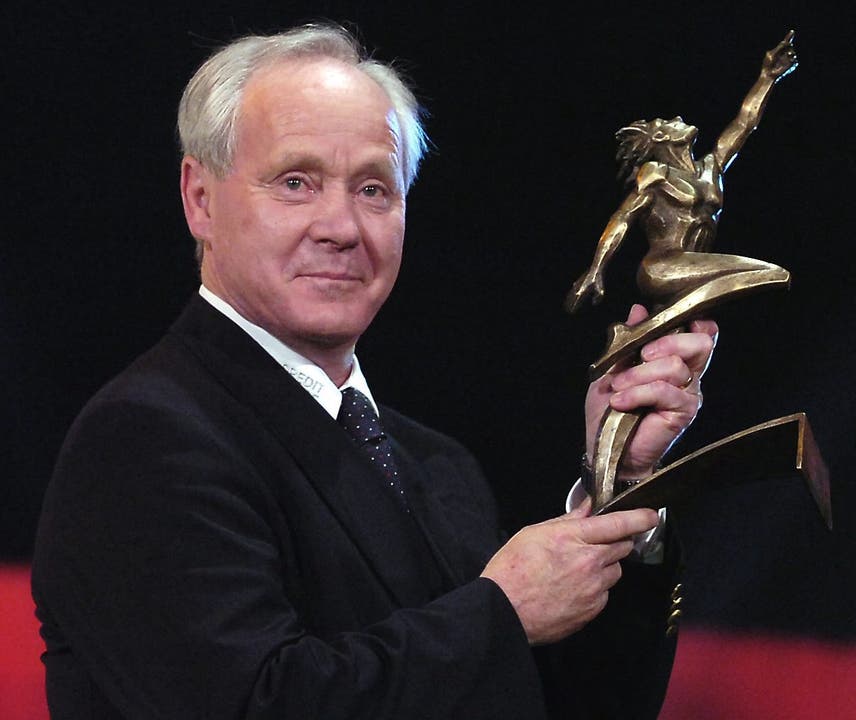 2005: An den Sports Awards wird Köbi Kuhn zum Trainer des Jahres gekürt. (Bild: LUKAS LEHMANN)