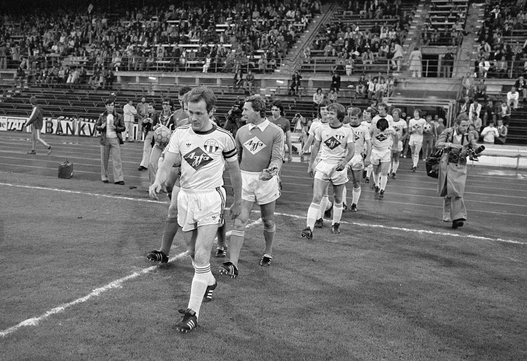 1977: Köbi Kuhn wurde mit dem FCZ sechs Mal Schweizer Meister (1963, 1966, 1968, 1974, 1975, 1976). (Bild: STR)