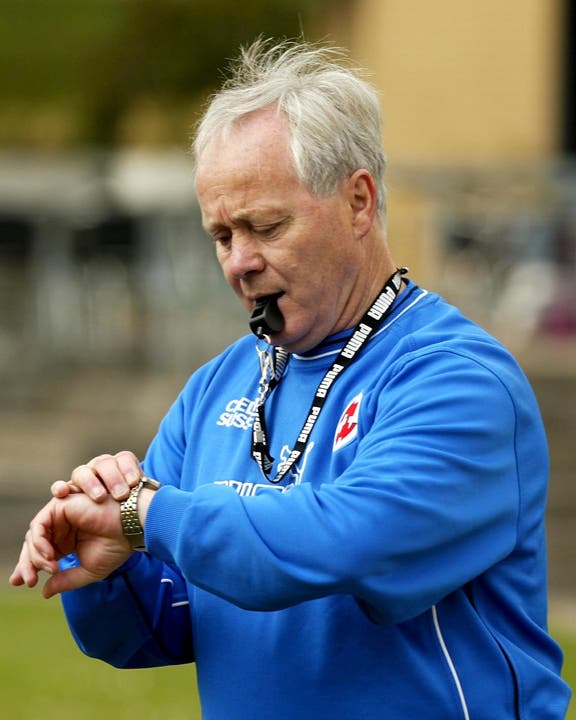 2002: Köbi Kuhn Trainierte von 2001 bis 2008 die Schweizer A-Nationalmannschaft. Davor war er von 1995 bis 2001 Coach der U21-Nati. (Bild: FRANCO GRECO)