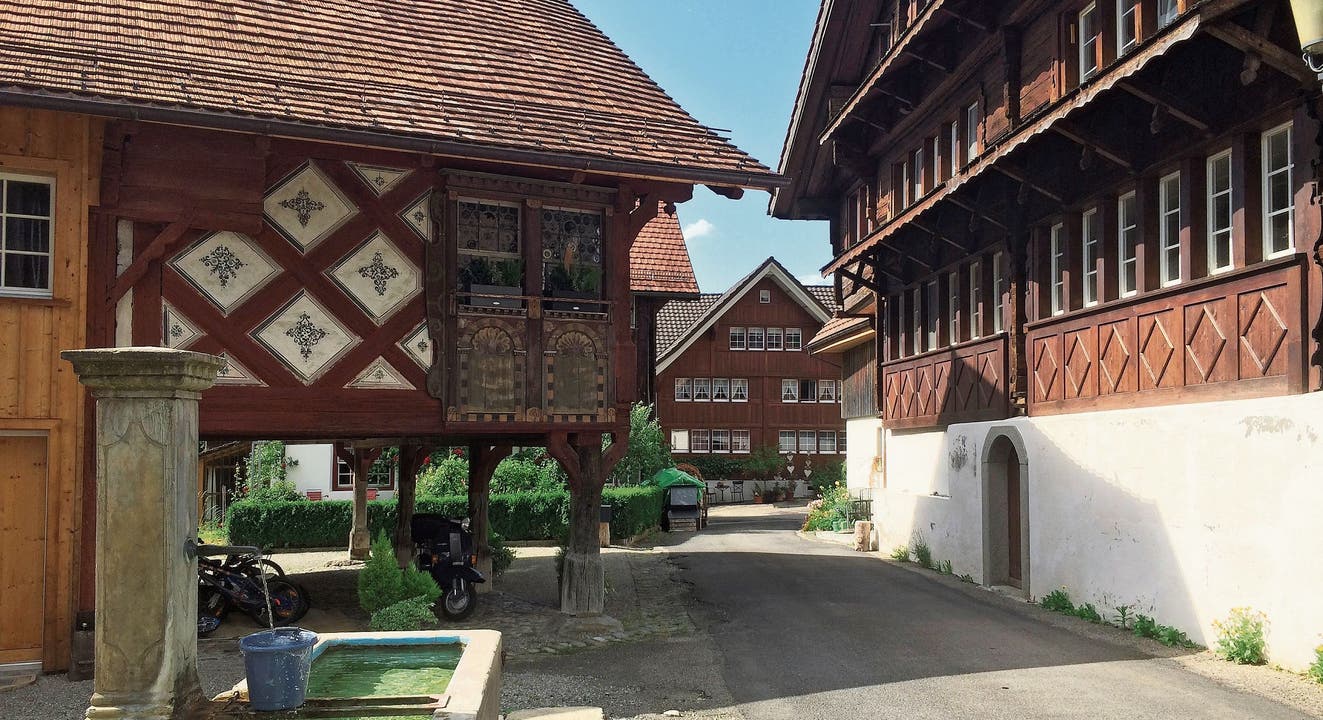 Der Weiler Burgau bei Flawil hat eine mehr als 1000-jährige Geschichte. (Bild: PD)