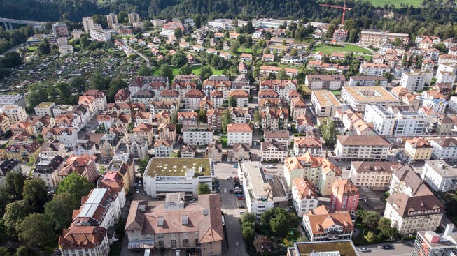 In den Ostschweizer Städten wohnen immer mehr Menschen. (Symbolbild: Ralph Ribi)