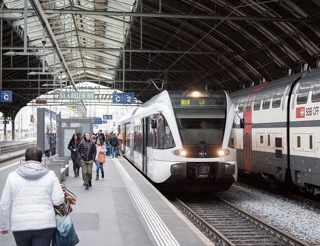 Der St.Galler Hauptbahnhof ist die wichtigste ÖV-Drehscheibe der Ostschweiz.