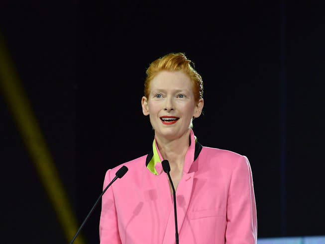 Die schottische Schauspielerin und Oscar-Preisträgerin Tilda Swinton beschwört an der Eröffnung des Internationalen Filmfestivals in Marrakesch den «Zauber des Kinos».