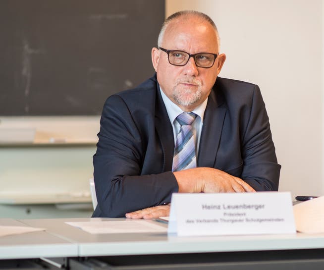 Heinz Leuenberger, Präsident des Verbands Thurgauer Schulgemeinden. (Bild: Thi My Lien Nguyen)