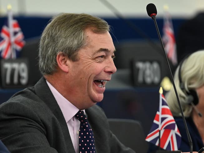 Brexit-Vorkämpfer Nigel Farage verabschiedet sich aus dem «Gefängnis EU»