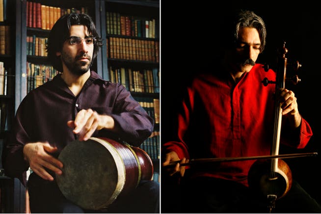 Keyvan Chemirani und Kayhan Kalhor traten in der Tonhalle St.Gallen auf im «Meisterzyklus Grenzenlos».