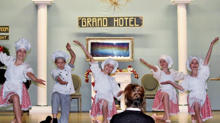 Ballett auf dem Hotelparkett: Rorschacher Tanzschülerinnen zeigen ihr Können
