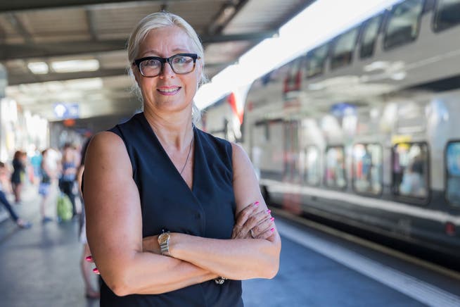 SBB-Managerin Jeannine Pilloud steht vor einem Wechsel zum Migros-Genossenschaft-Bund. (Bild: Cyril Zingaro/Keystone (Lausanne, 16. August 2016))