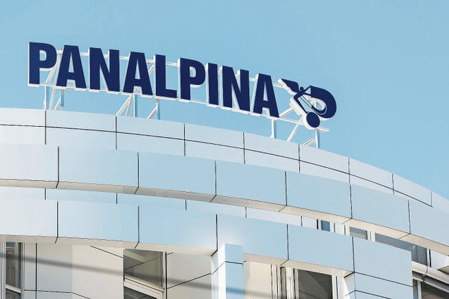 Logo am Panalpina-Hauptsitz in Basel. (Bild: Christian Beutler/Keystone (5. September 2013))