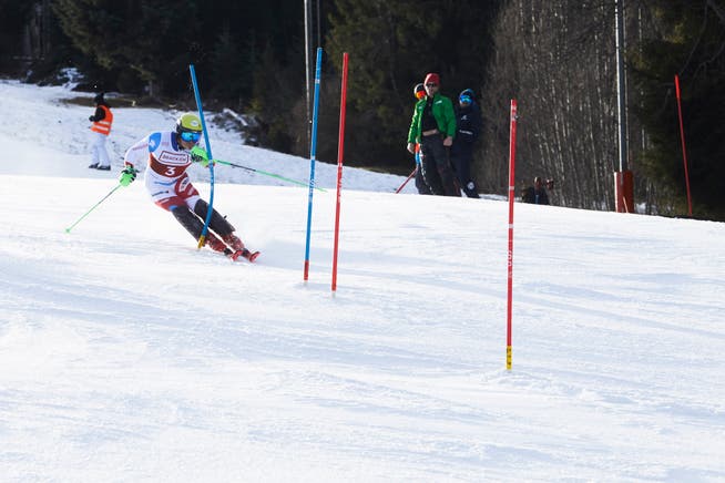 Startet heute in seiner Kerndisziplin, dem Slalom: Semyel Bissig. (Bild: Jakob Ineichen (Sörenberg, 29. Dezember 2018))