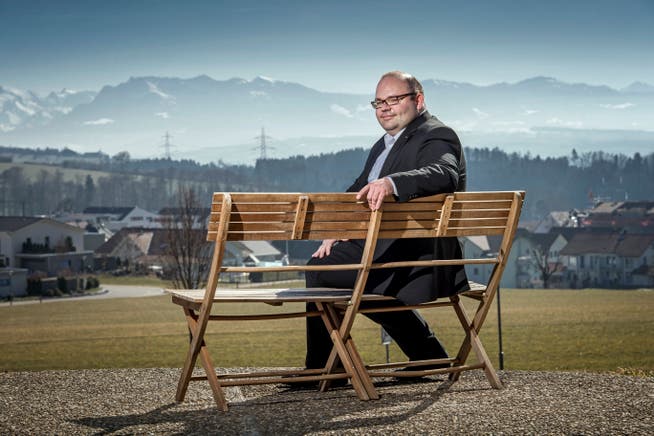 Armin Hartmann tritt nach 16 Jahren als Gemeinderat und Mitglied des Verbands der Luzerner Gemeinden zurück. (Bild: Pius Amrein, Schlierbach, 27. Februar 2019)