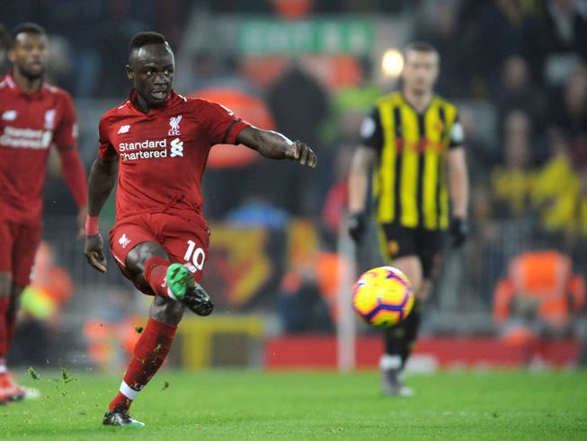 Sadio Mané brachte Liverpool früh auf den richtigen Weg (Bild: KEYSTONE/AP/RUI VIEIRA)