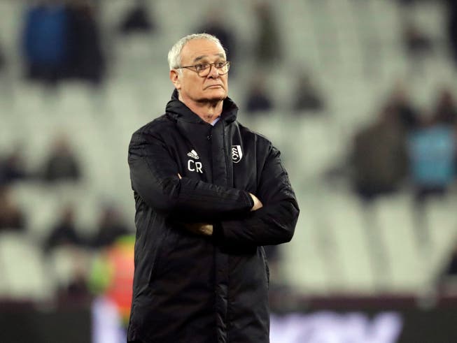Claudio Ranieris Zeit als Coach von Fulham ist nach etwas mehr als drei Monaten bereits abgelaufen (Bild: KEYSTONE/AP/MATT DUNHAM)